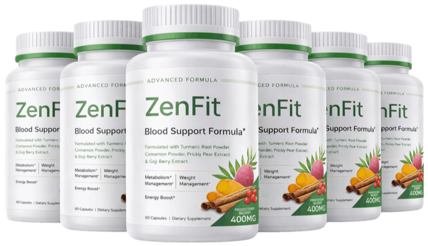 ZenFit six bottles
